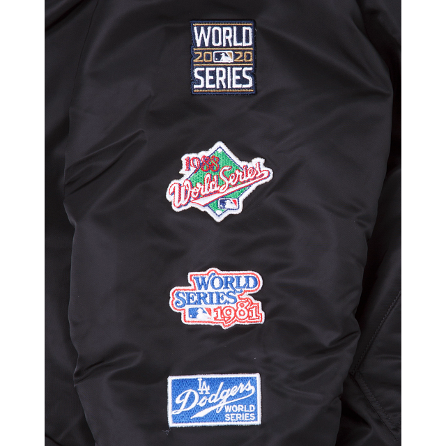 Alpha Industries X Los Angeles Dodgers MA-1 Bomber Jacket - Image 4
