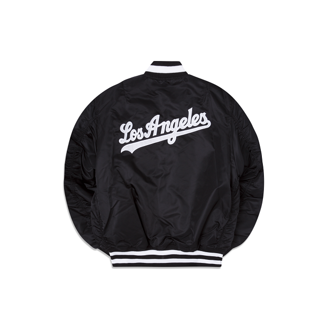 Alpha Industries X Los Angeles Dodgers MA-1 Bomber Jacket - Image 2