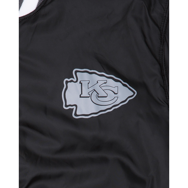 Alpha Industries X Kansas City Chiefs Gray MA-1 Bomber Jacket - Image 8