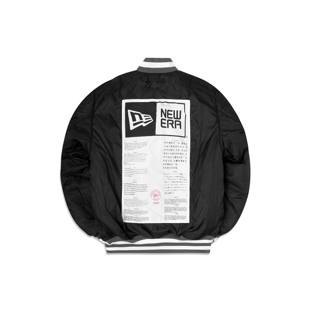 Alpha Industries X Chicago Bears Gray MA-1 Bomber Jacket - Image 7