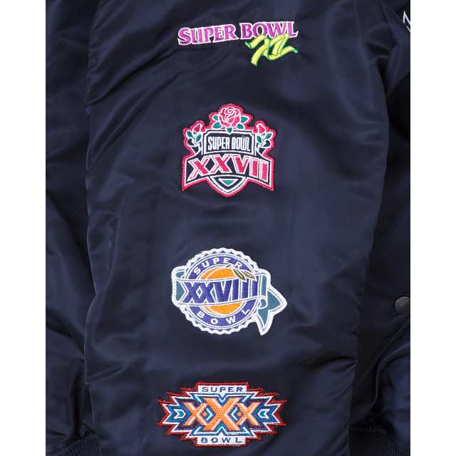 Alpha Industries X Dallas Cowboys MA-1 Bomber Jacket - Image 4