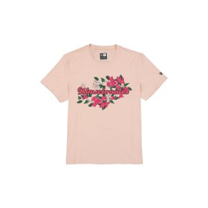 Tecolotes de los Dos Laredos Pale Pink Floral T-Shirt