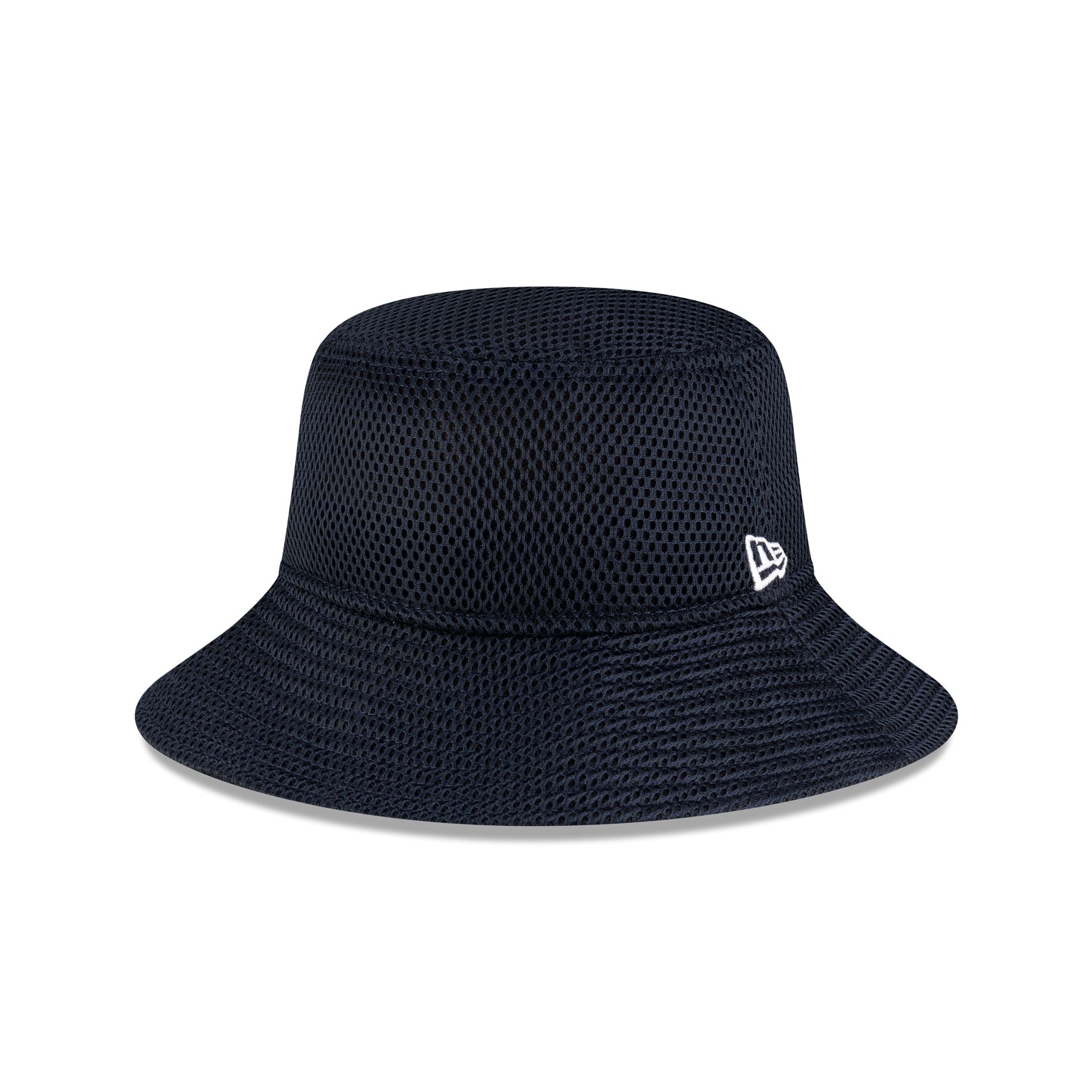 New Era Cap Air Mesh Navy Bucket Hat