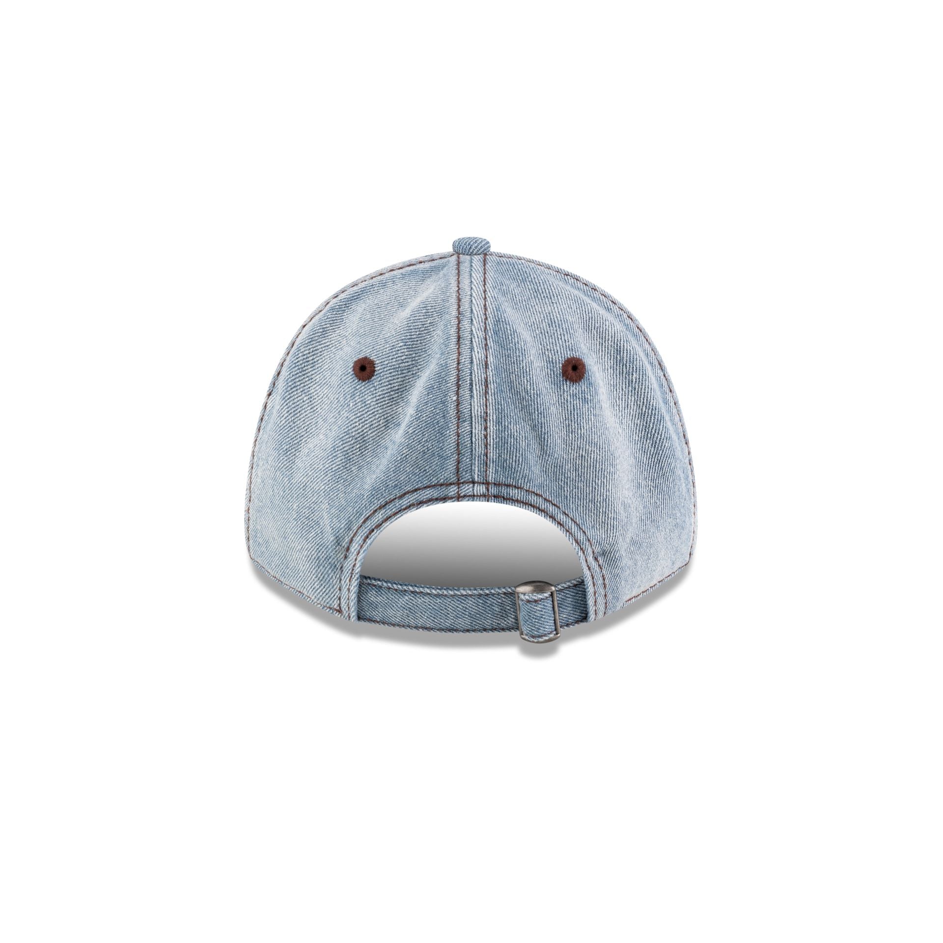 New York Yankees Light Blue Denim 9FORTY Adjustable Hat - Image 6