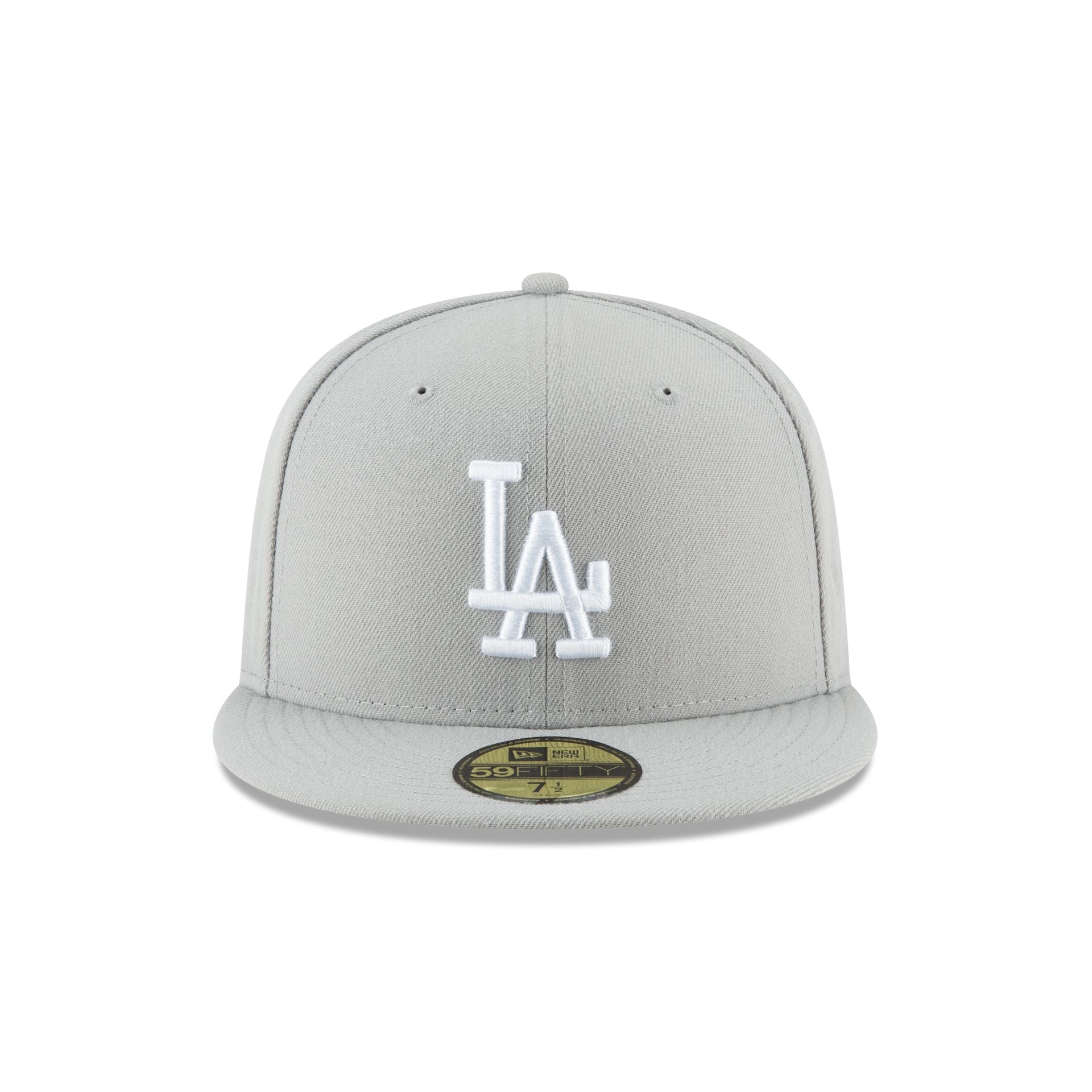 Los Angeles Dodgers 2024 World Series Champions Gray 59FIFTY Fitted Hat - Image 2