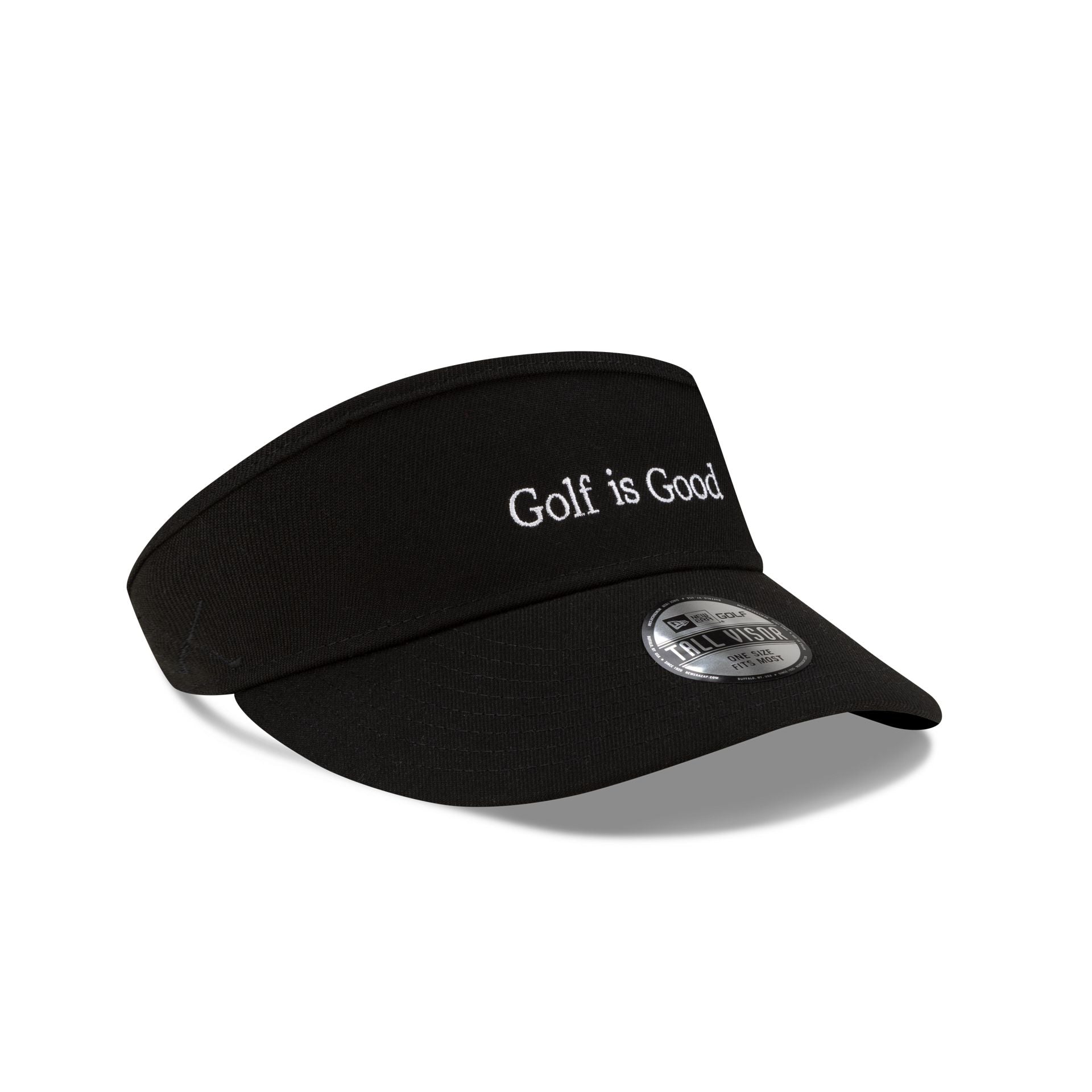 New Era Cap Golf is Good Black Visor Hat - Image 3