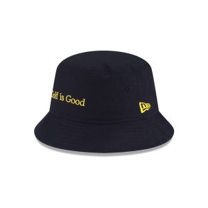 New Era Cap Golf is Good Navy Bucket Hat