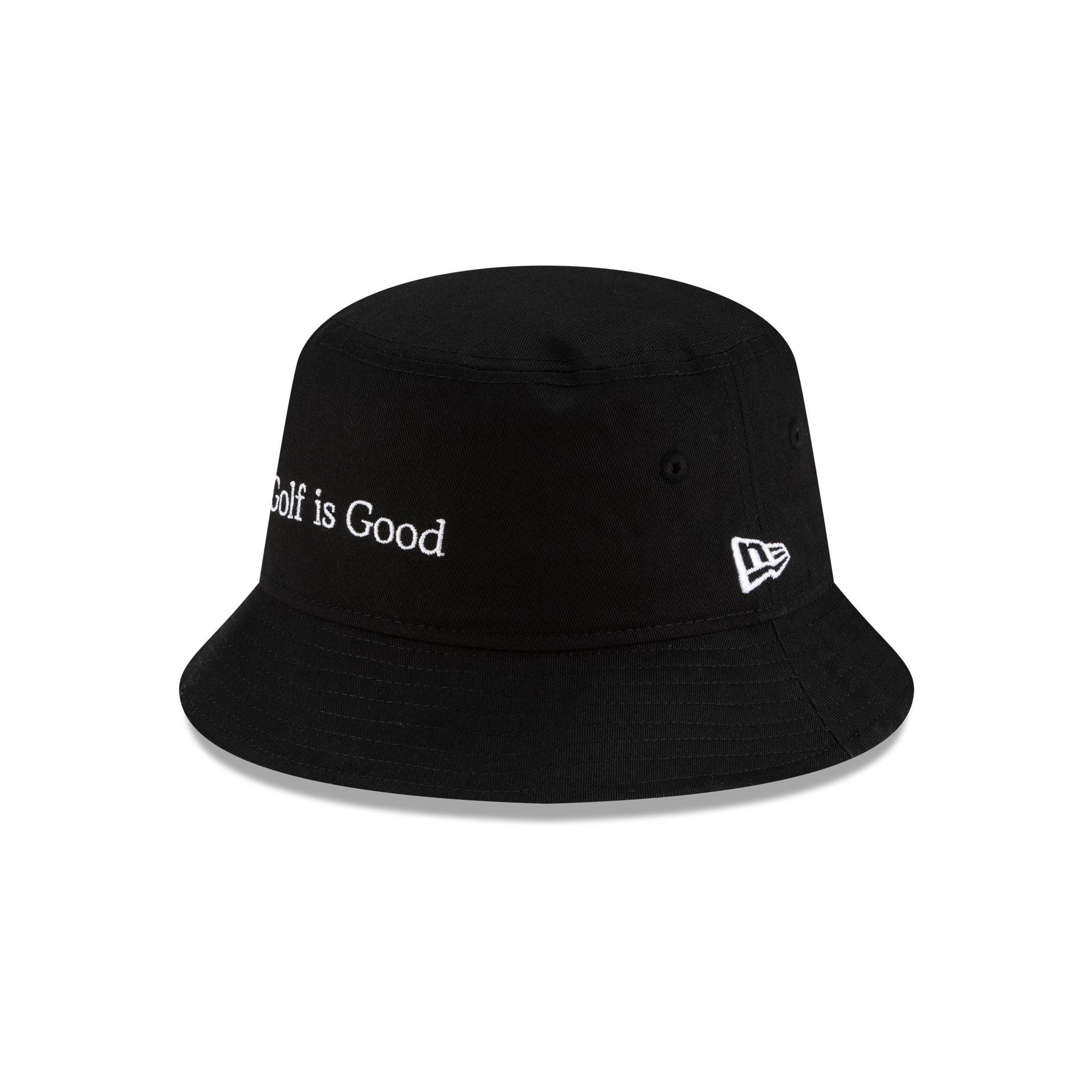 New Era Cap Golf is Good Black Bucket Hat