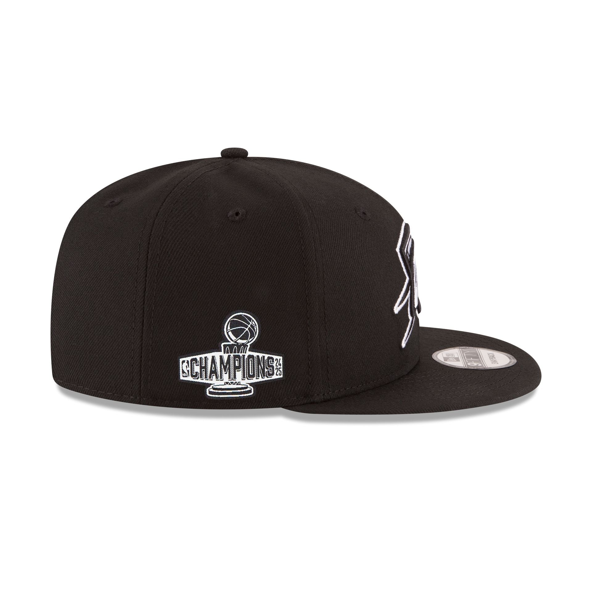Oklahoma City Thunder 2025 NBA Champions Black & White 9FIFTY Snapback Hat - Image 4
