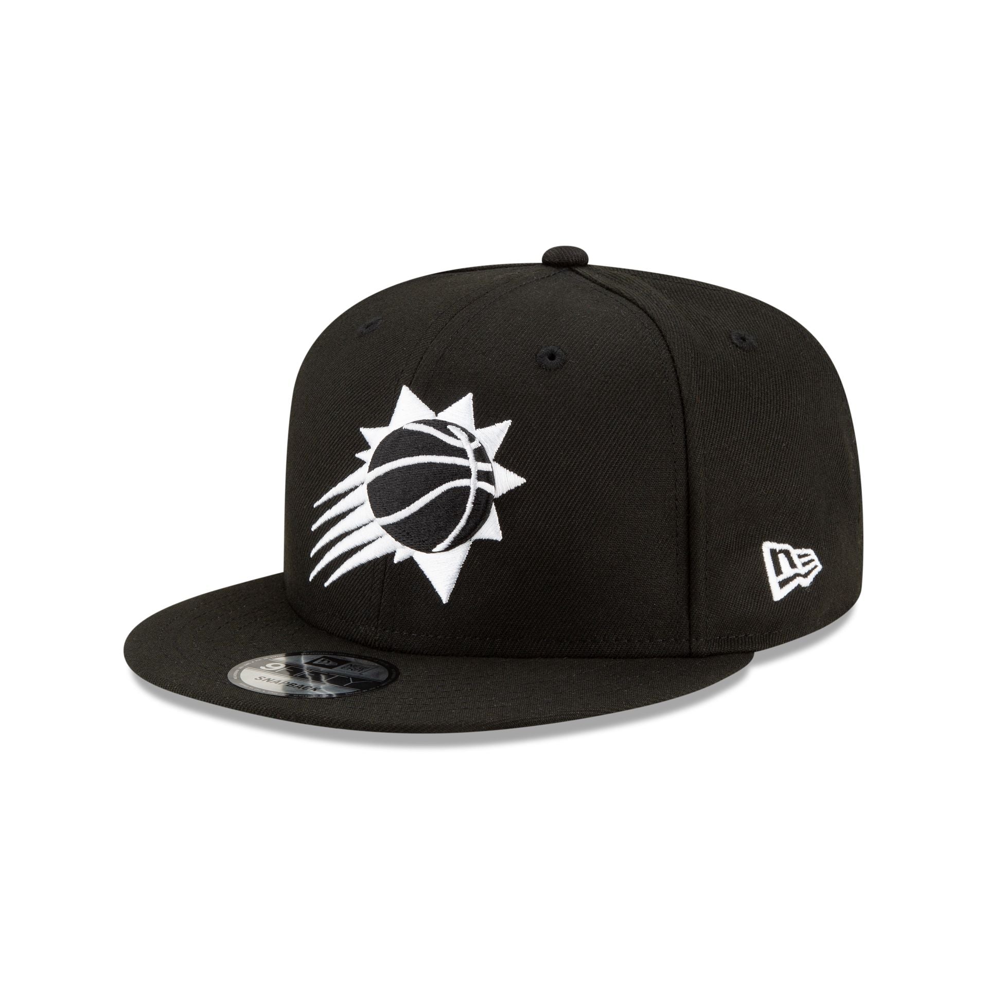 Phoenix Suns Basic Black & White 9FIFTY Snapback Hat