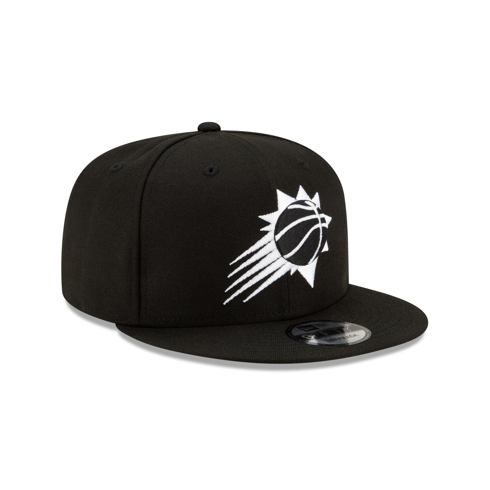Phoenix Suns Basic Black & White 9FIFTY Snapback Hat - Image 3