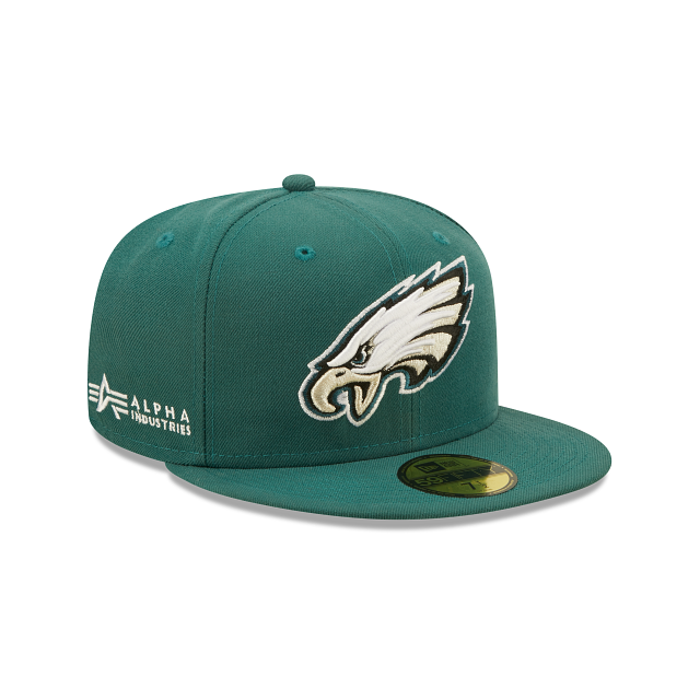 Alpha Industries X Philadelphia Eagles 59FIFTY Fitted Hat - Image 3