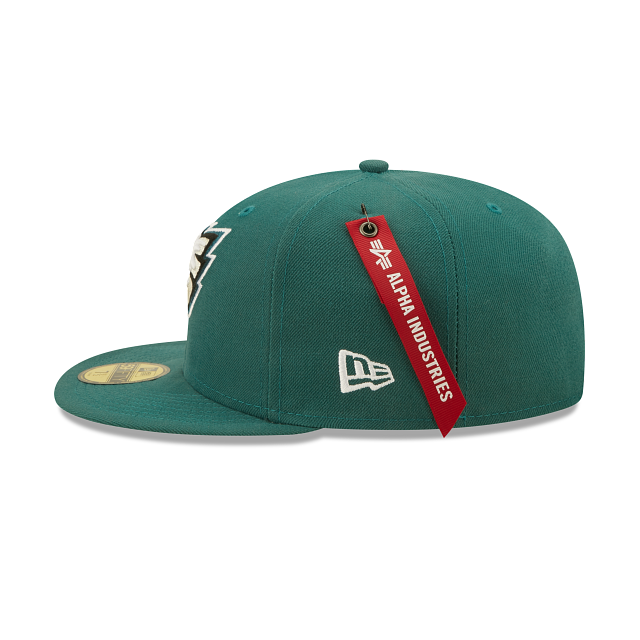 Alpha Industries X Philadelphia Eagles 59FIFTY Fitted Hat - Image 4