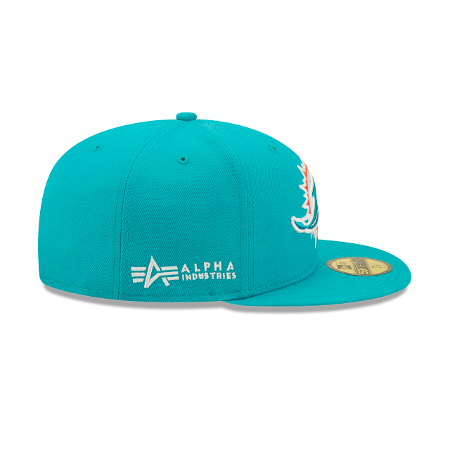 Alpha Industries X Miami Dolphins 59FIFTY Fitted Hat - Image 5