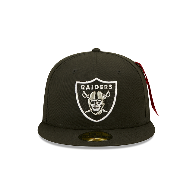 Alpha Industries X Las Vegas Raiders 59FIFTY Fitted Hat - Image 2