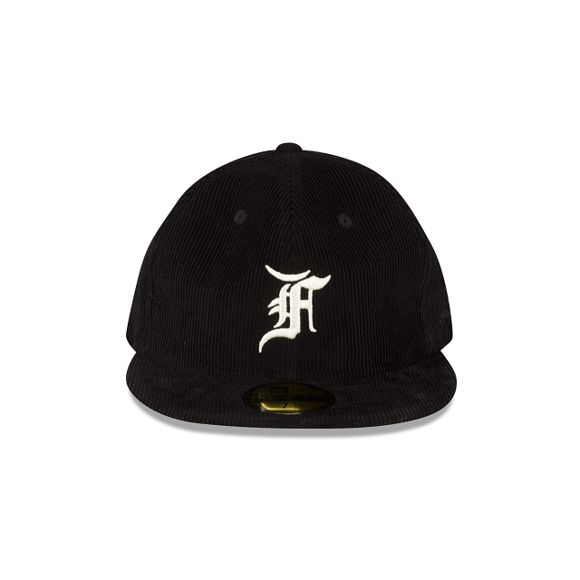 Fear of God Essentials Corduroy Black 59FIFTY Fitted Hat - Image 2