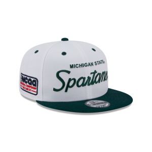 Michigan State Spartans College Vault Script 9FIFTY Snapback Hat