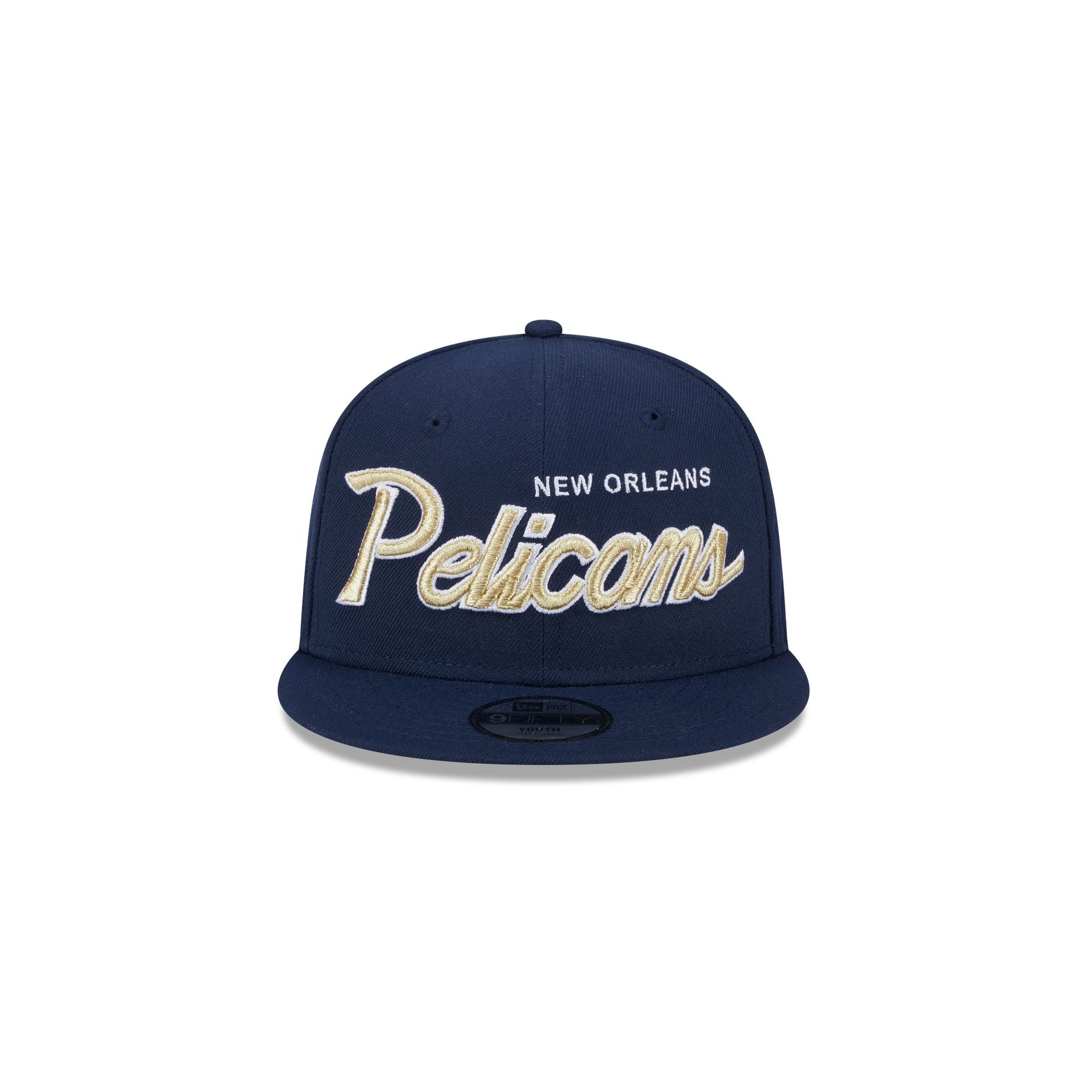 New Orleans Pelicans Script Kids 9FIFTY Snapback Hat - Image 2