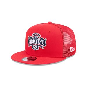 Washington Mystics Red 9FIFTY Trucker Hat