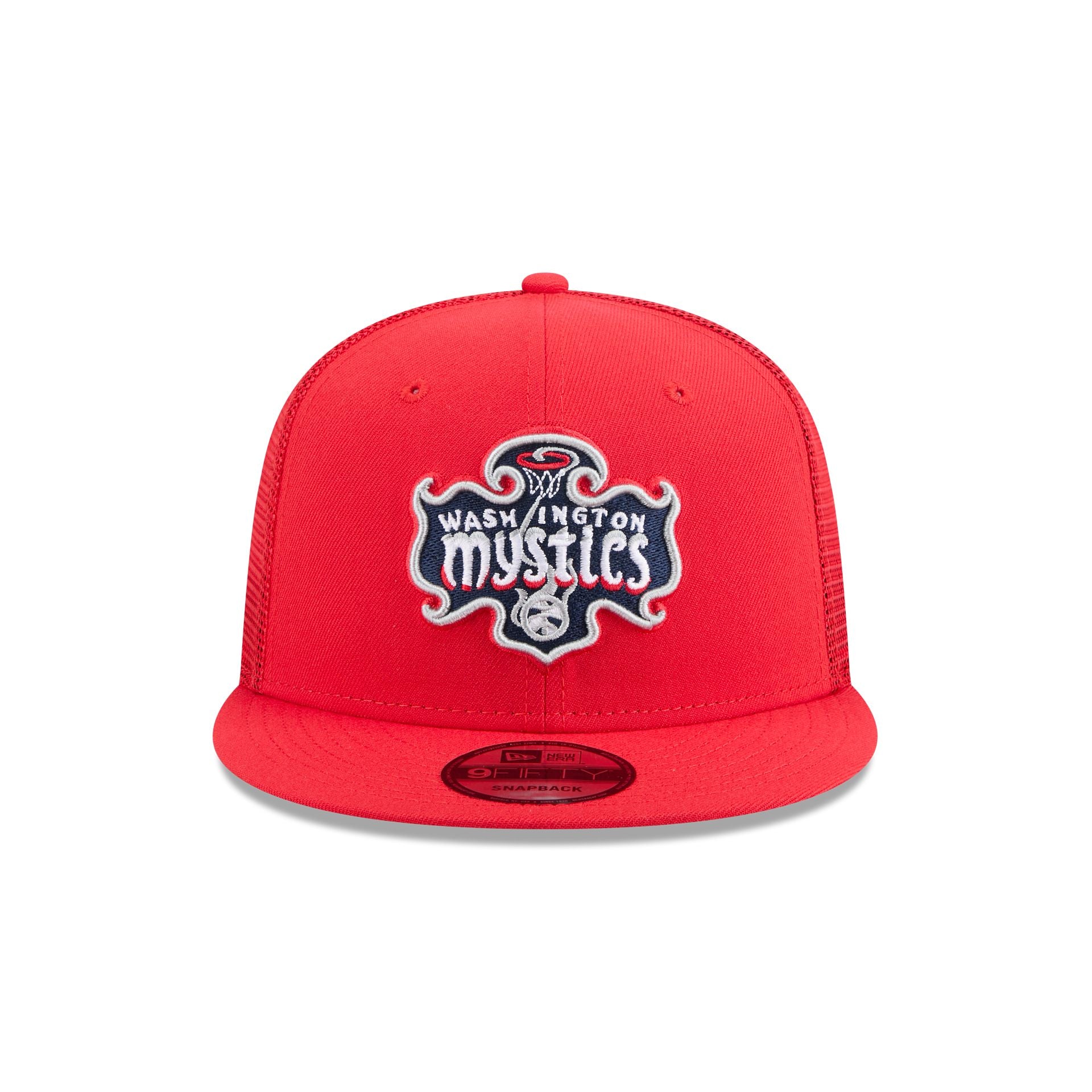 Washington Mystics Red 9FIFTY Trucker Hat - Image 2