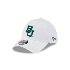 Baylor Bears Optic White 39THIRTY Stretch Fit Hat