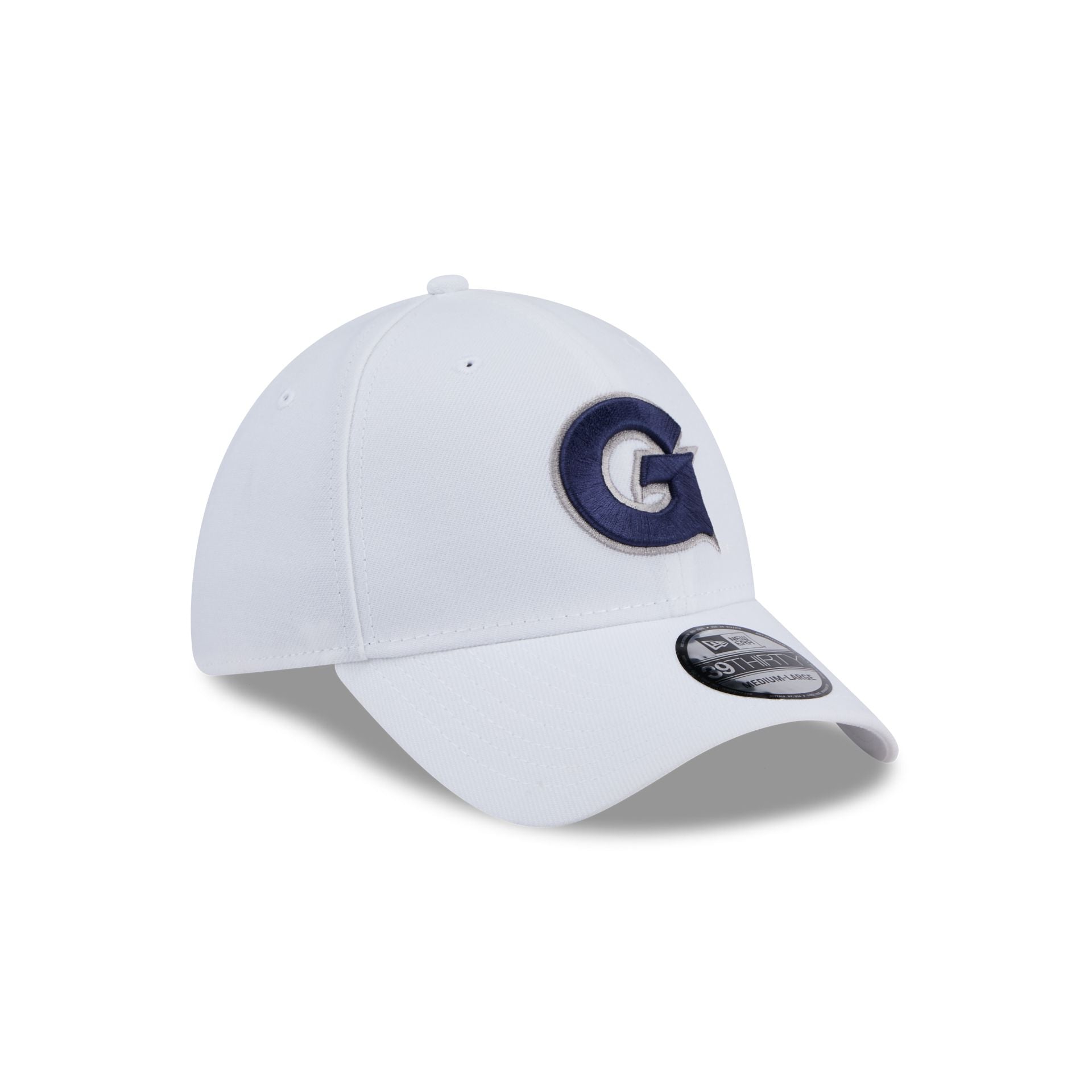 Georgetown Hoyas Chrome 39THIRTY Stretch Fit Hat - Image 3
