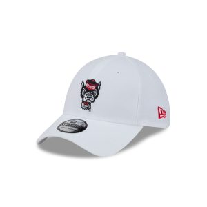 NC State Wolfpack Optic White 39THIRTY Stretch Fit Hat