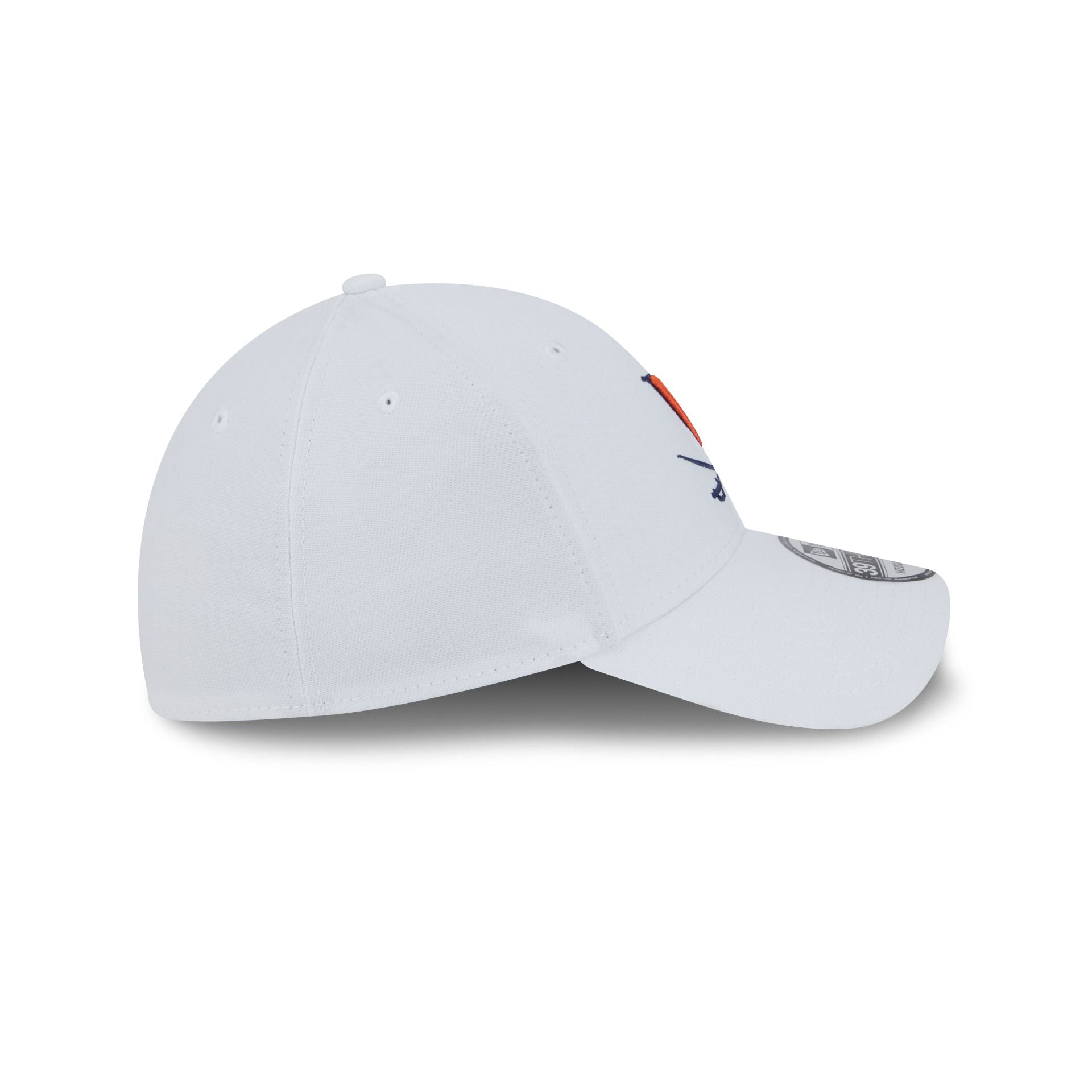 Virginia Cavaliers Optic White 39THIRTY Stretch Fit Hat - Image 10