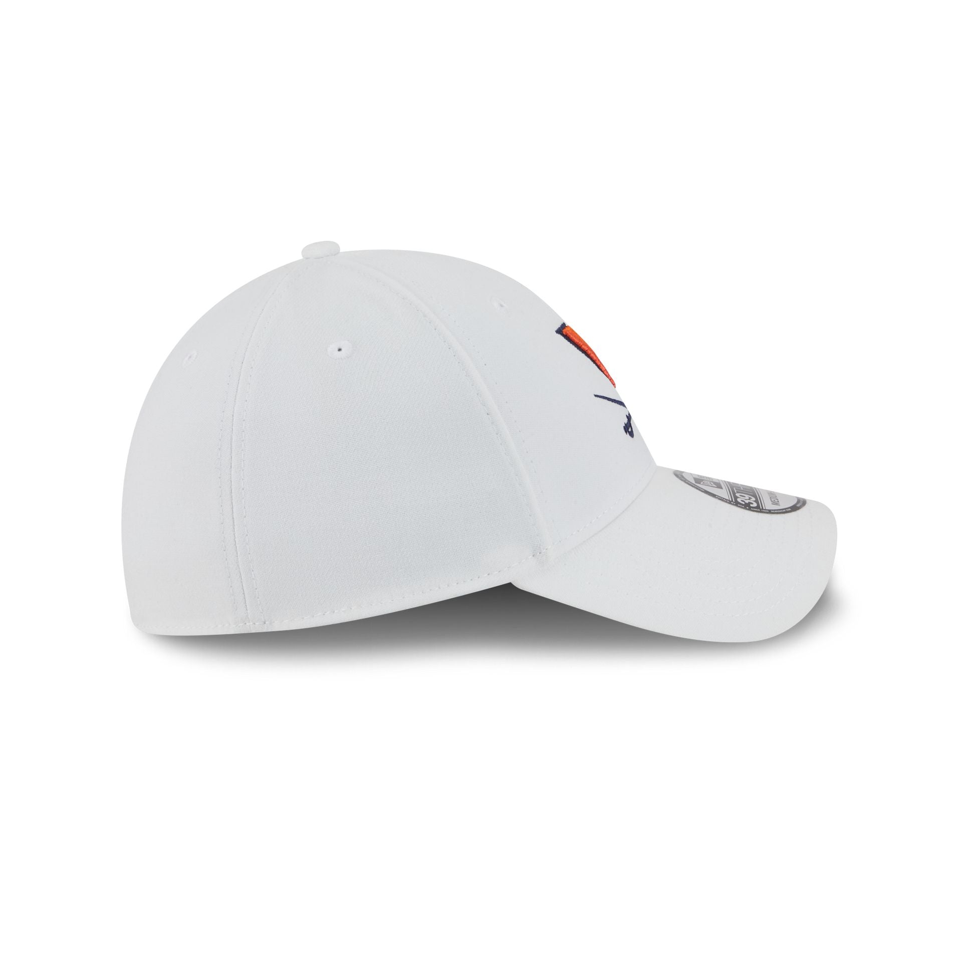 Virginia Cavaliers Optic White 39THIRTY Stretch Fit Hat - Image 9