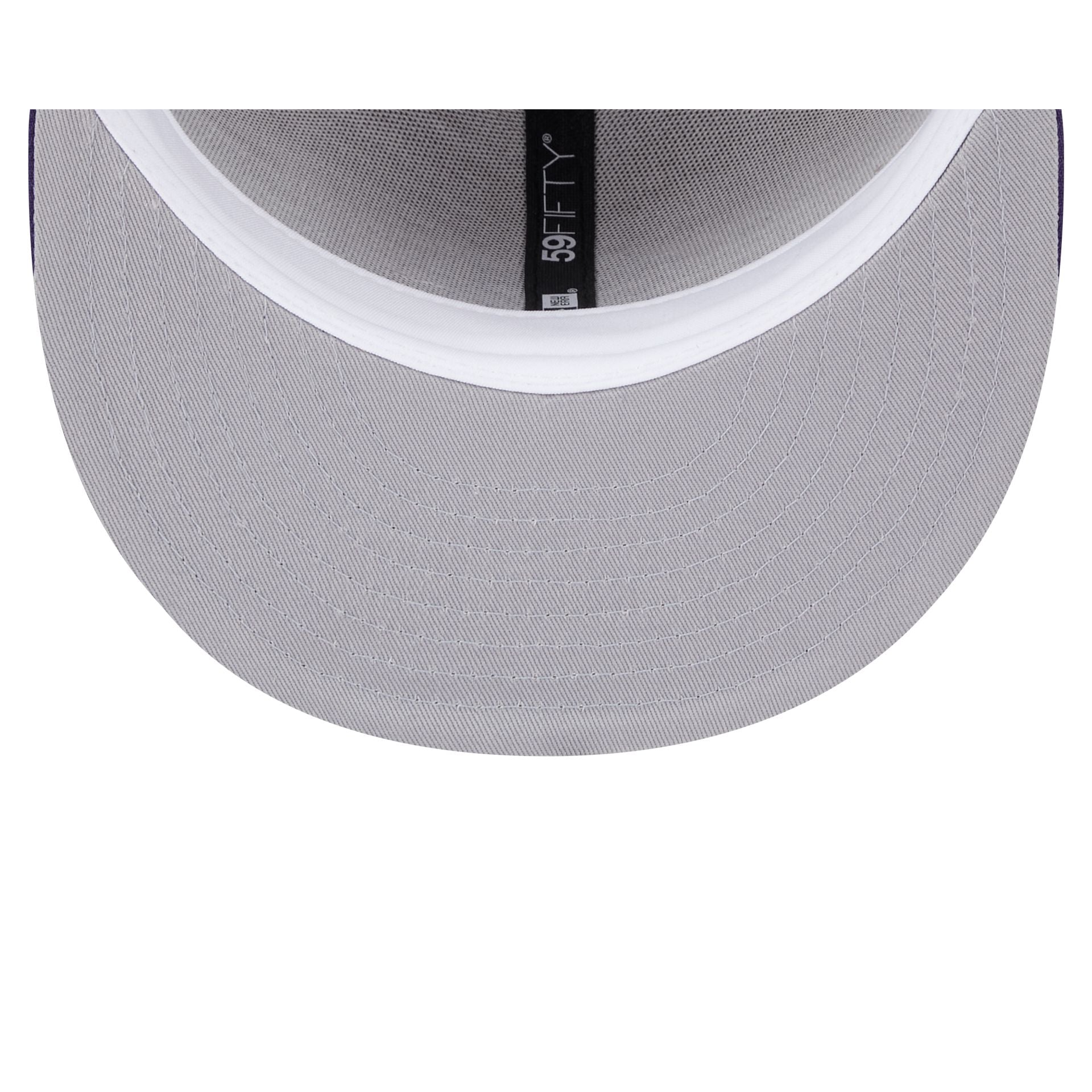 LSU Tigers Camel College Vault 59FIFTY Fitted Hat - Image 7