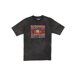 Houston Astros Oversized Washed Black T-Shirt