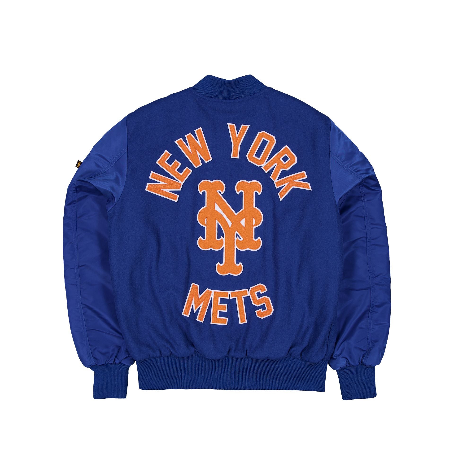 Alpha Industries x New York Mets MA-1 Wool Varsity Jacket - Image 3