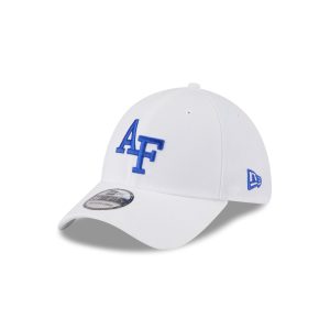 Air Force Falcons Optic White 39THIRTY Stretch Fit Hat