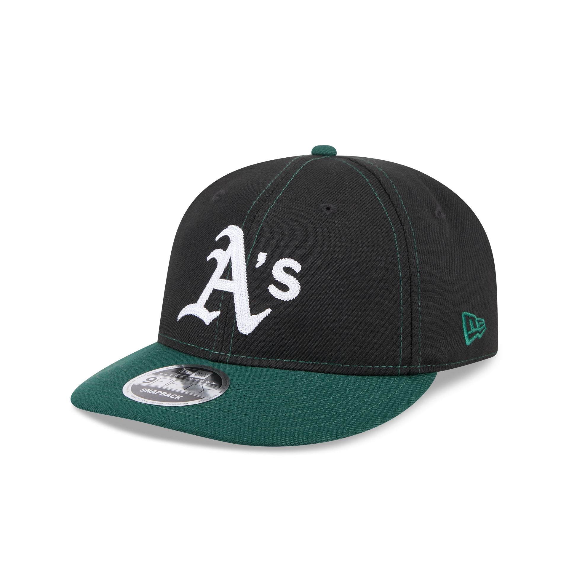 Athletics Thunder Crown Retro Crown 9FIFTY Snapback Hat - Image 3