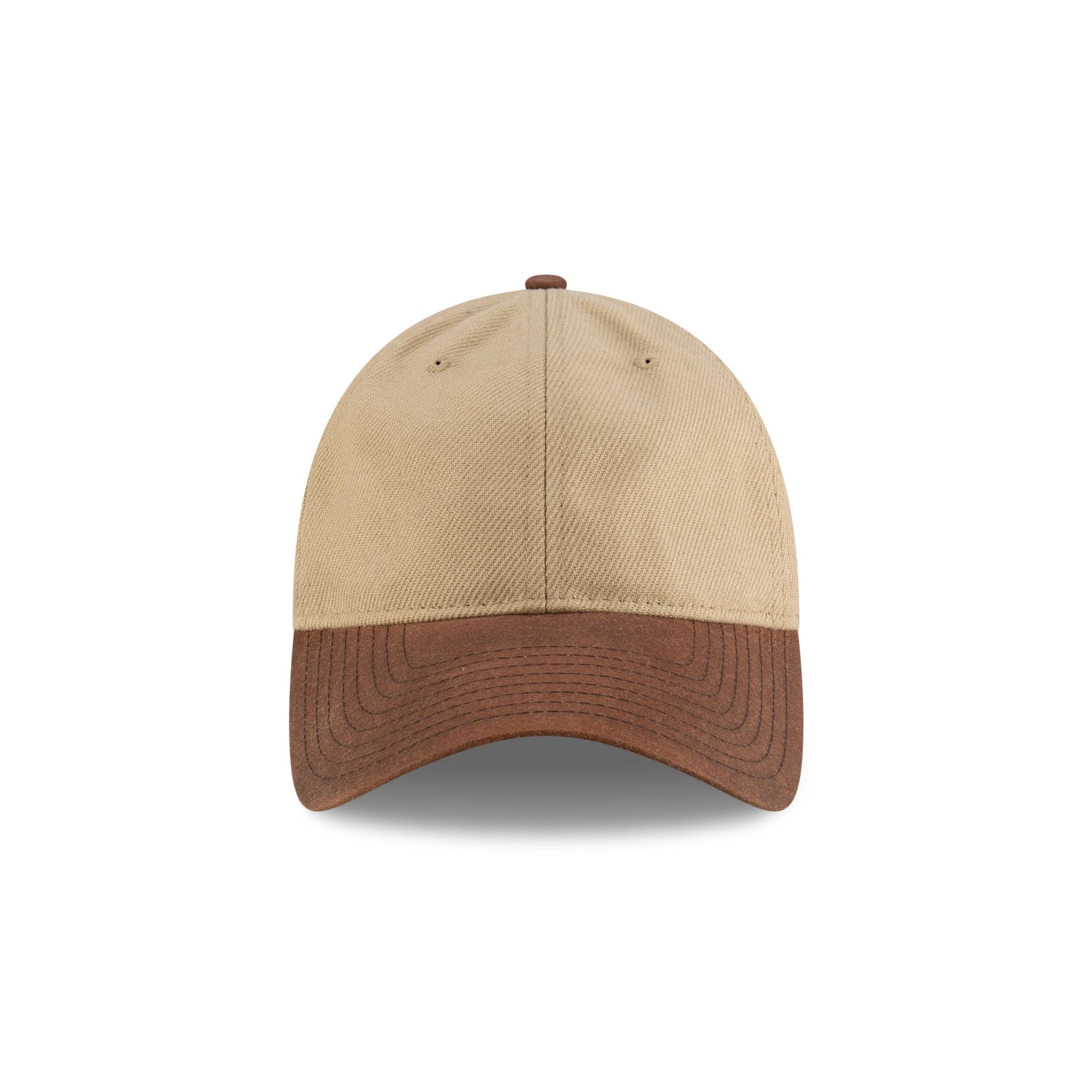 New Era Cap Heavy Twill Beige 9TWENTY Adjustable Hat - Image 2