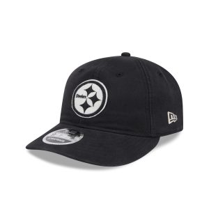 Pittsburgh Steelers Canvas Felt Retro Crown 9FIFTY Strapback Hat