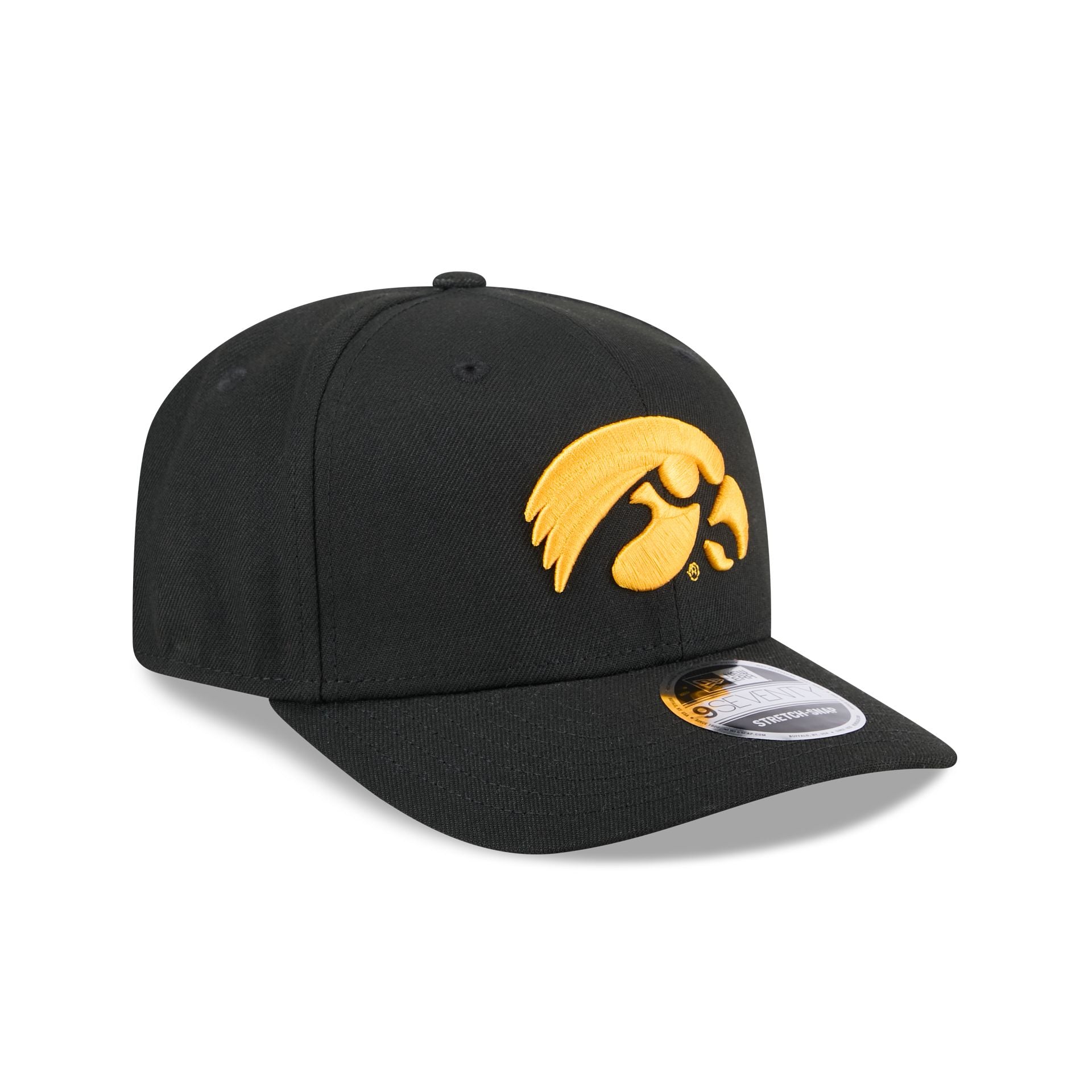Iowa Hawkeyes Basic 9SEVENTY Stretch-Snap Hat - Image 3