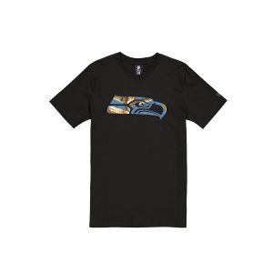 Seattle Seahawks Black Realtree T-Shirt