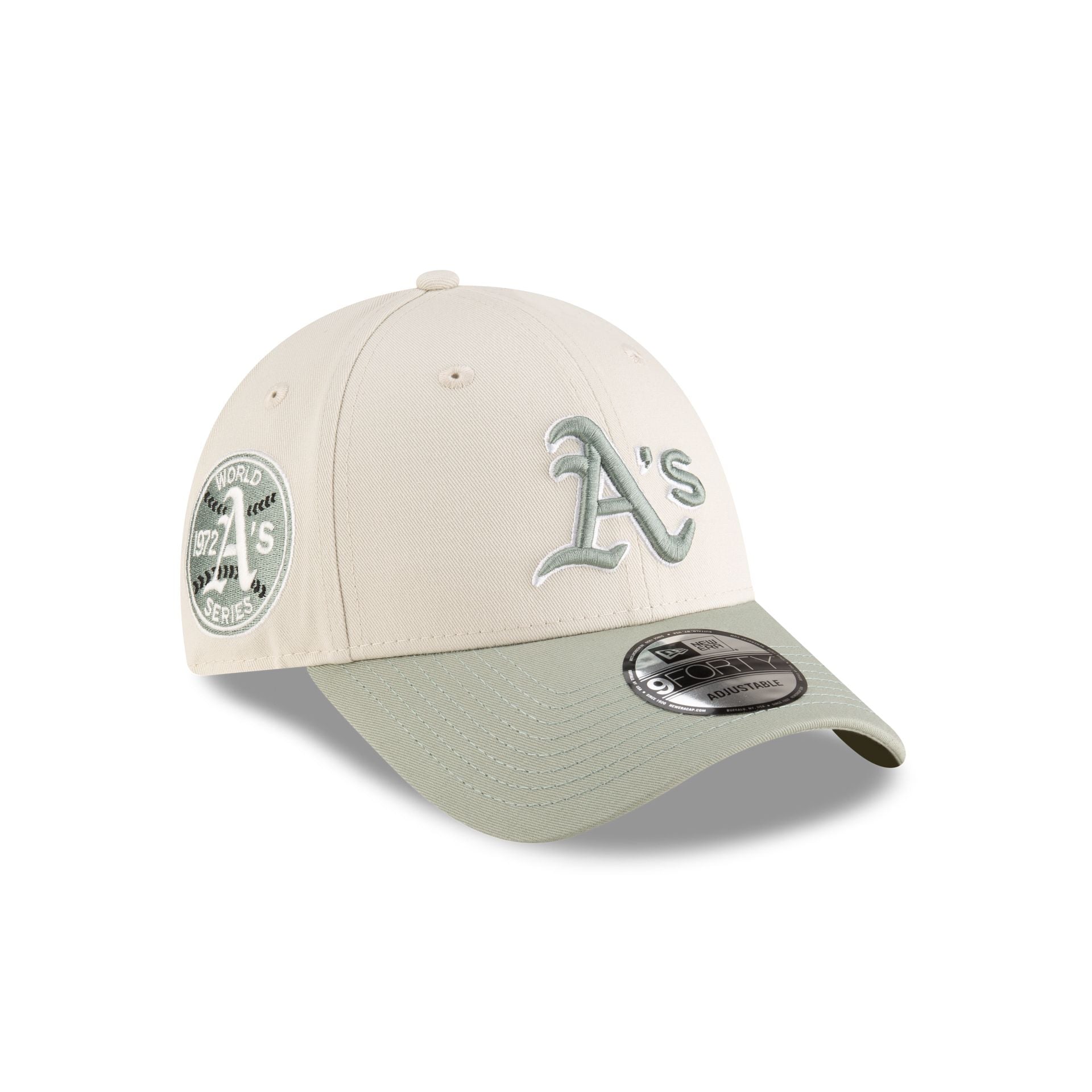 Athletics Everest Green 9FORTY Snapback Hat - Image 3