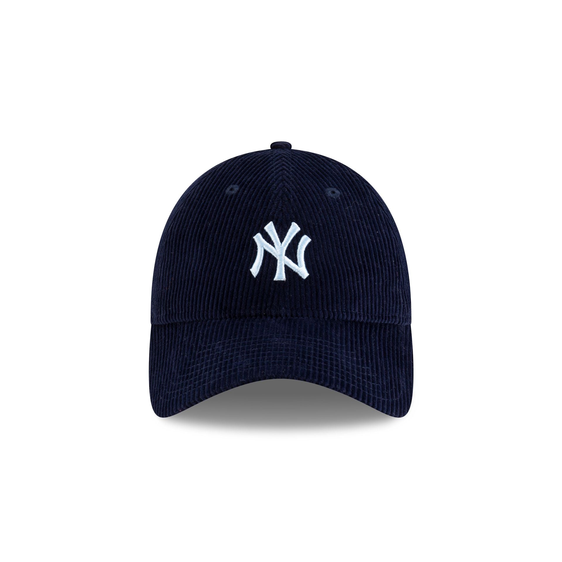 New York Yankees Women's Navy Blue Cord 9TWENTY Adjustable Hat - Image 2