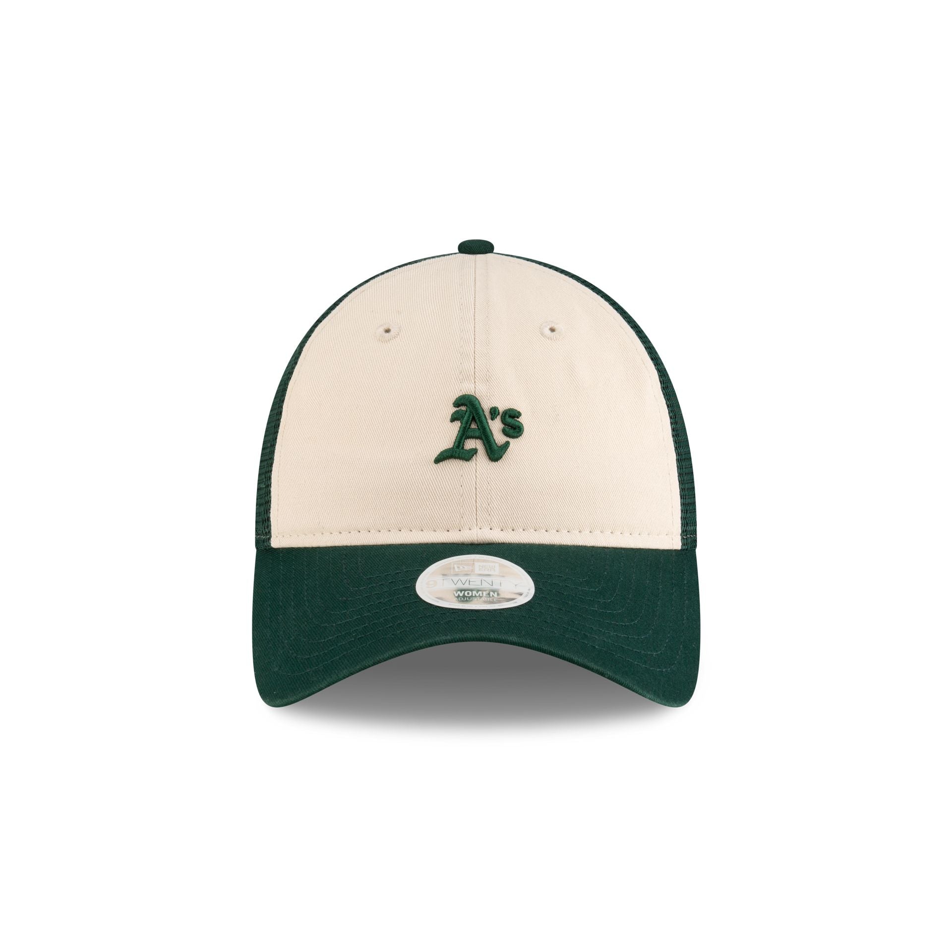 Athletics Women's Dark Green 9TWENTY Trucker Hat - Image 2