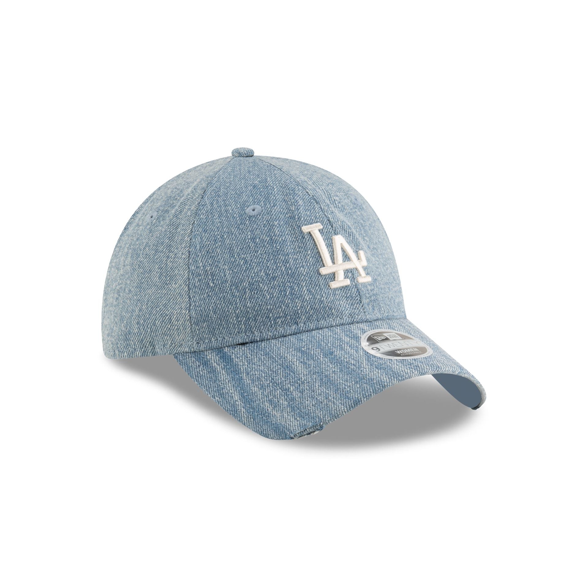 Los Angeles Dodgers Women's Acid Denim 9TWENTY Adjustable Hat - Image 3