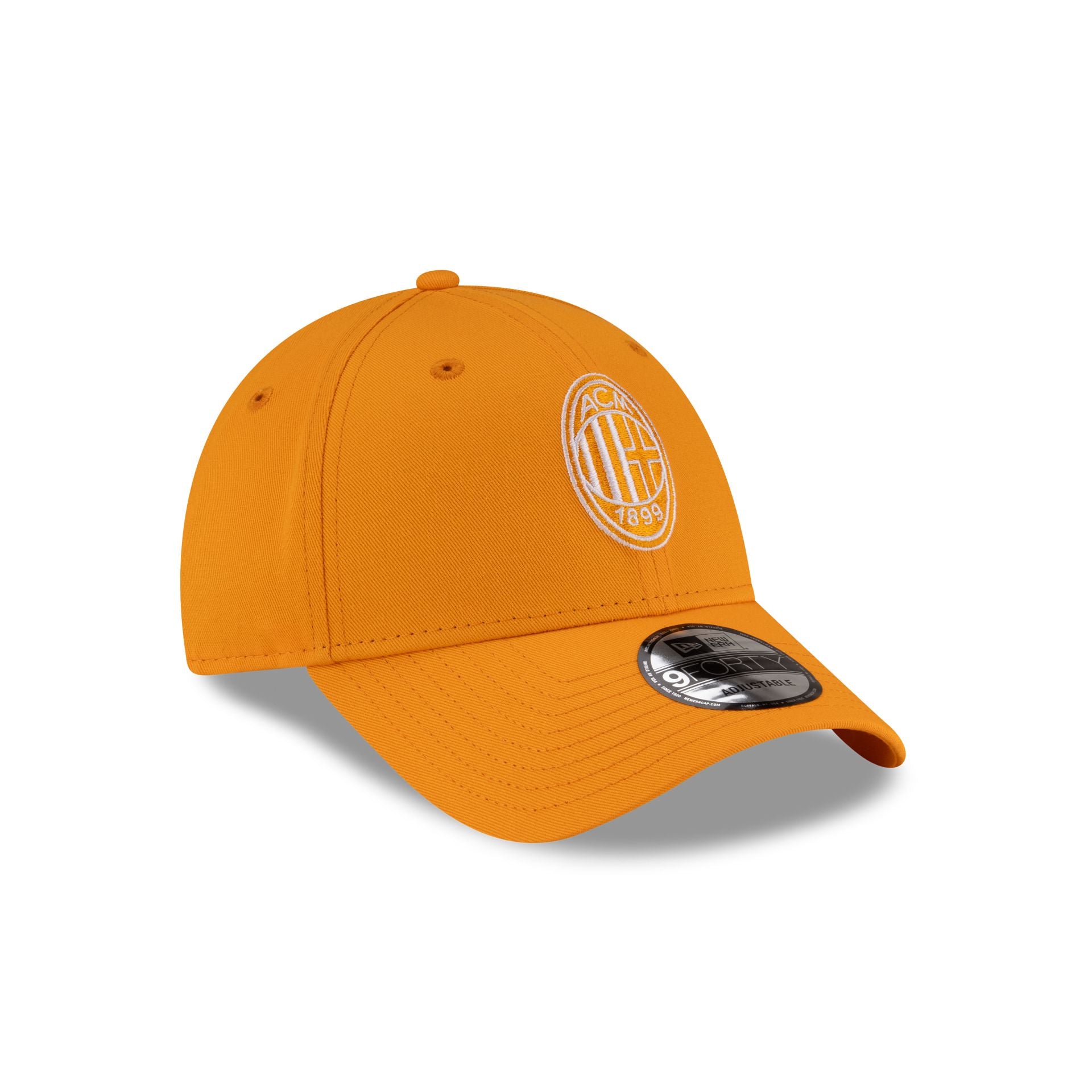 AC Milan Seasonal Bright Orange 9FORTY Adjustable Hat - Image 3
