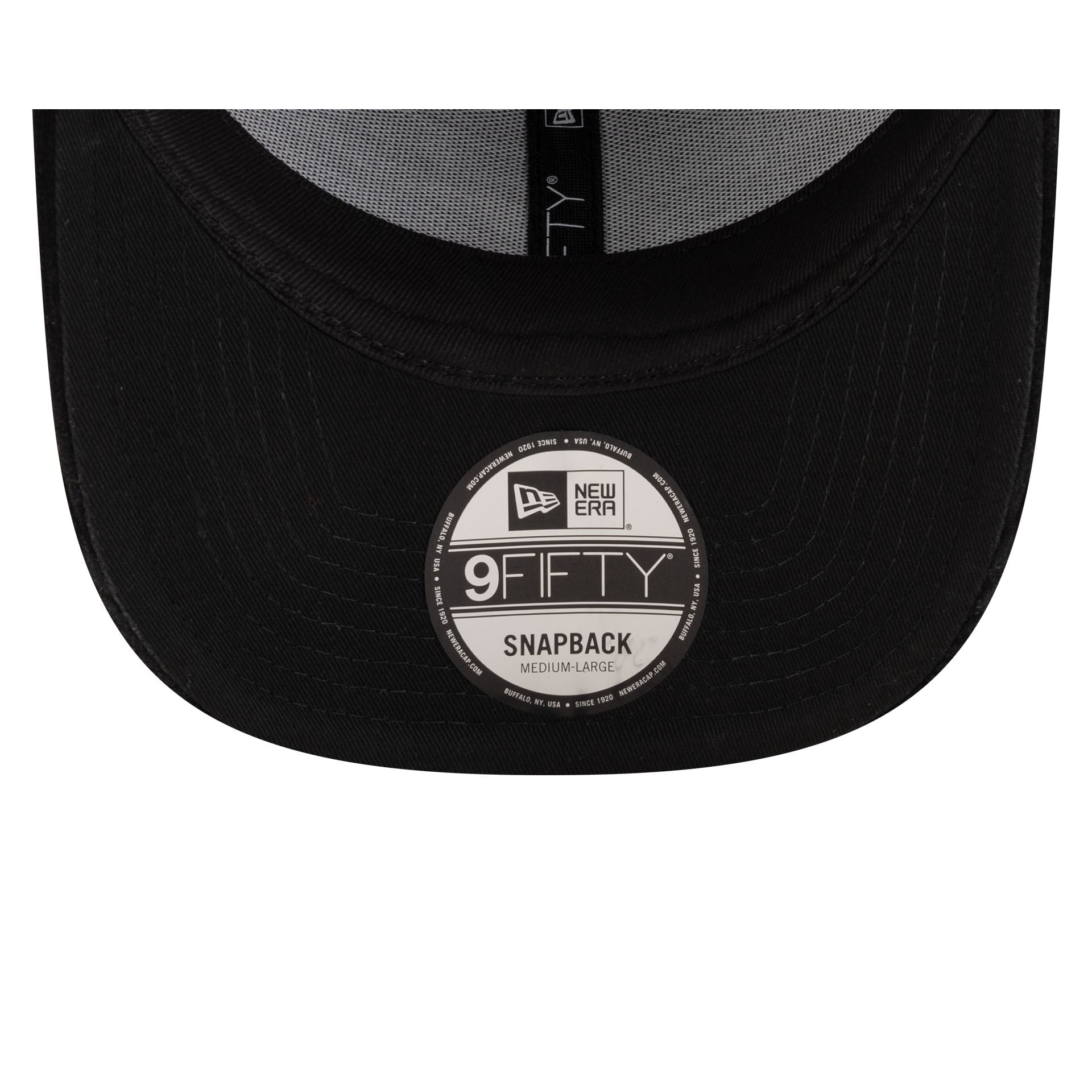 McLaren Formula 1 Team Black Cord 9FIFTY Pre-Curve Snapback Hat - Image 7