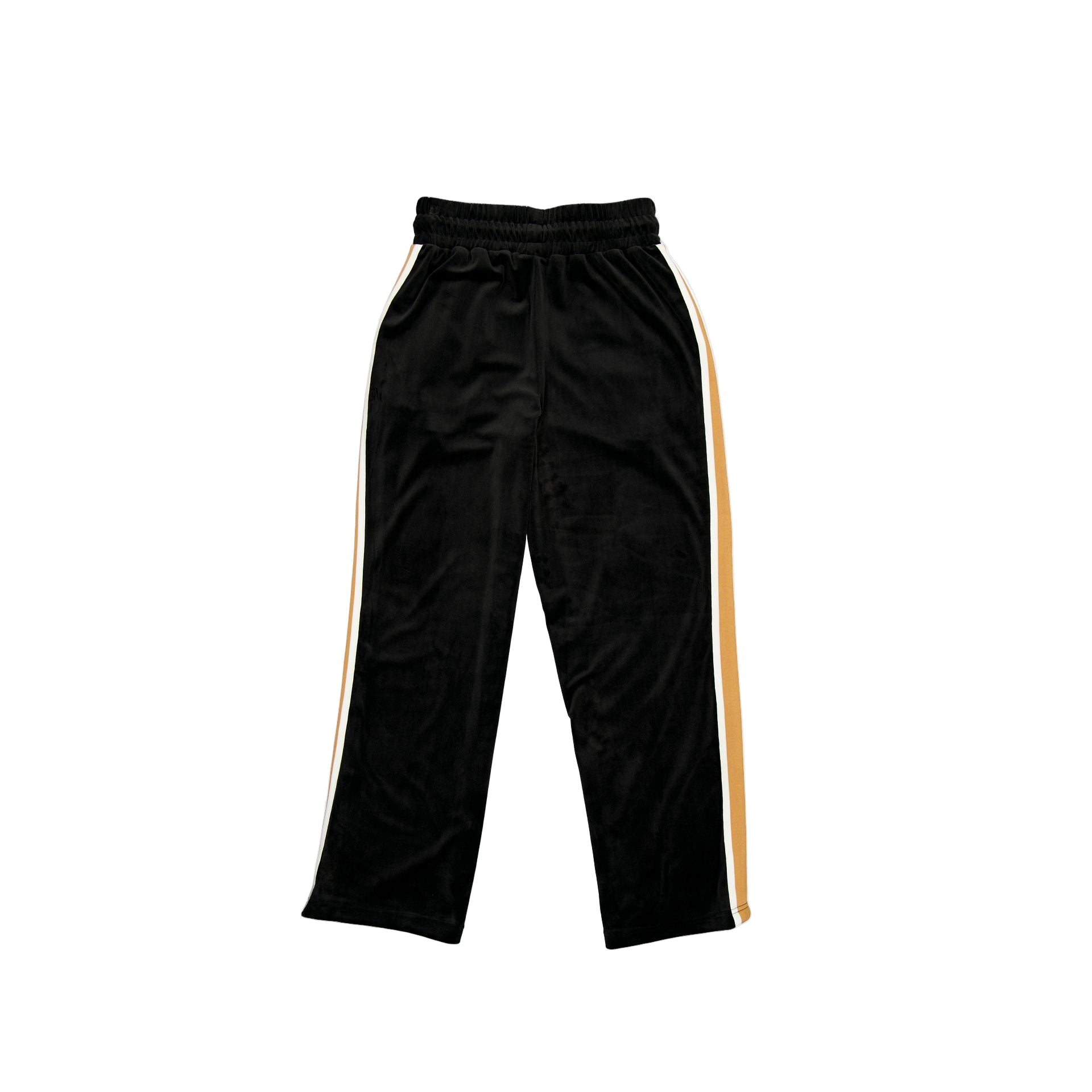 New York Yankees Women's Black Velour Track Pants - Image 2