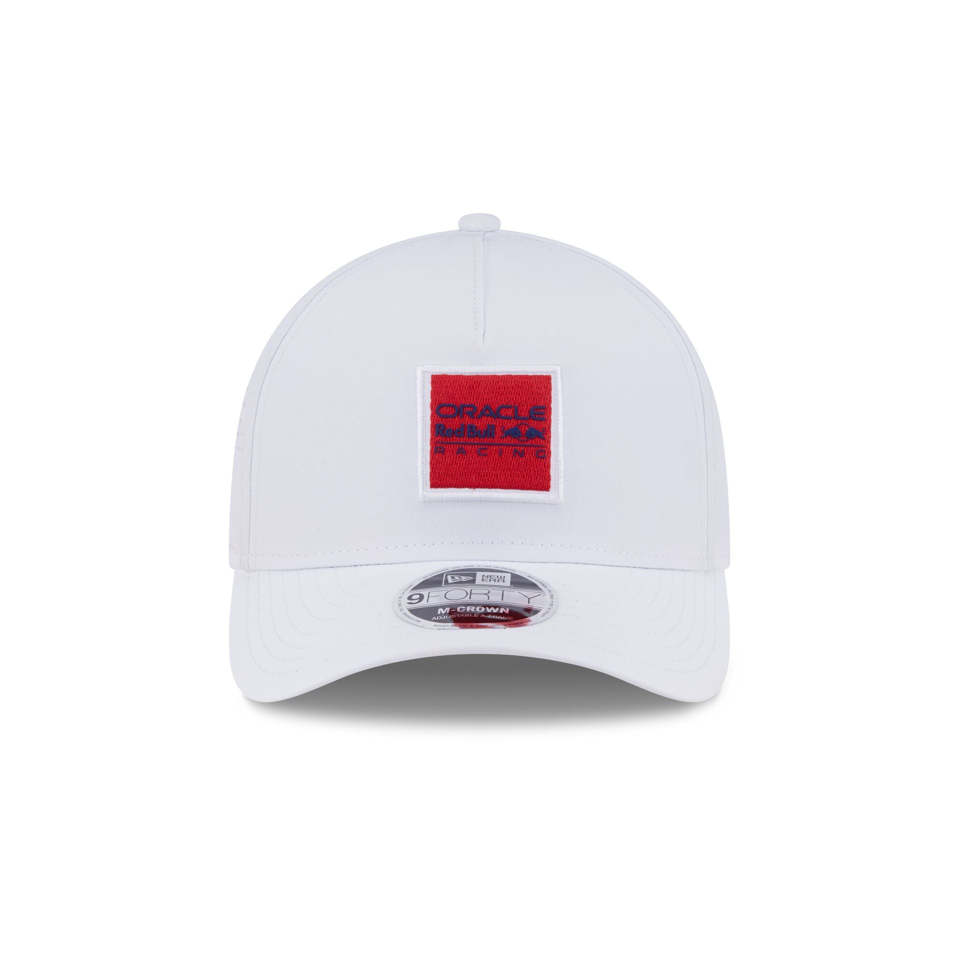 Oracle Red Bull Racing Optic White 9FORTY M-Crown A-Frame Snapback Hat - Image 2