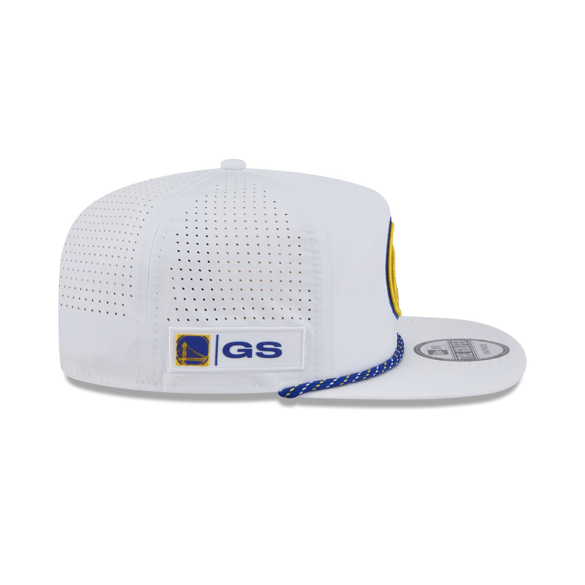 Golden State Warriors Optic White Performance Rope Golfer Hat - Image 5