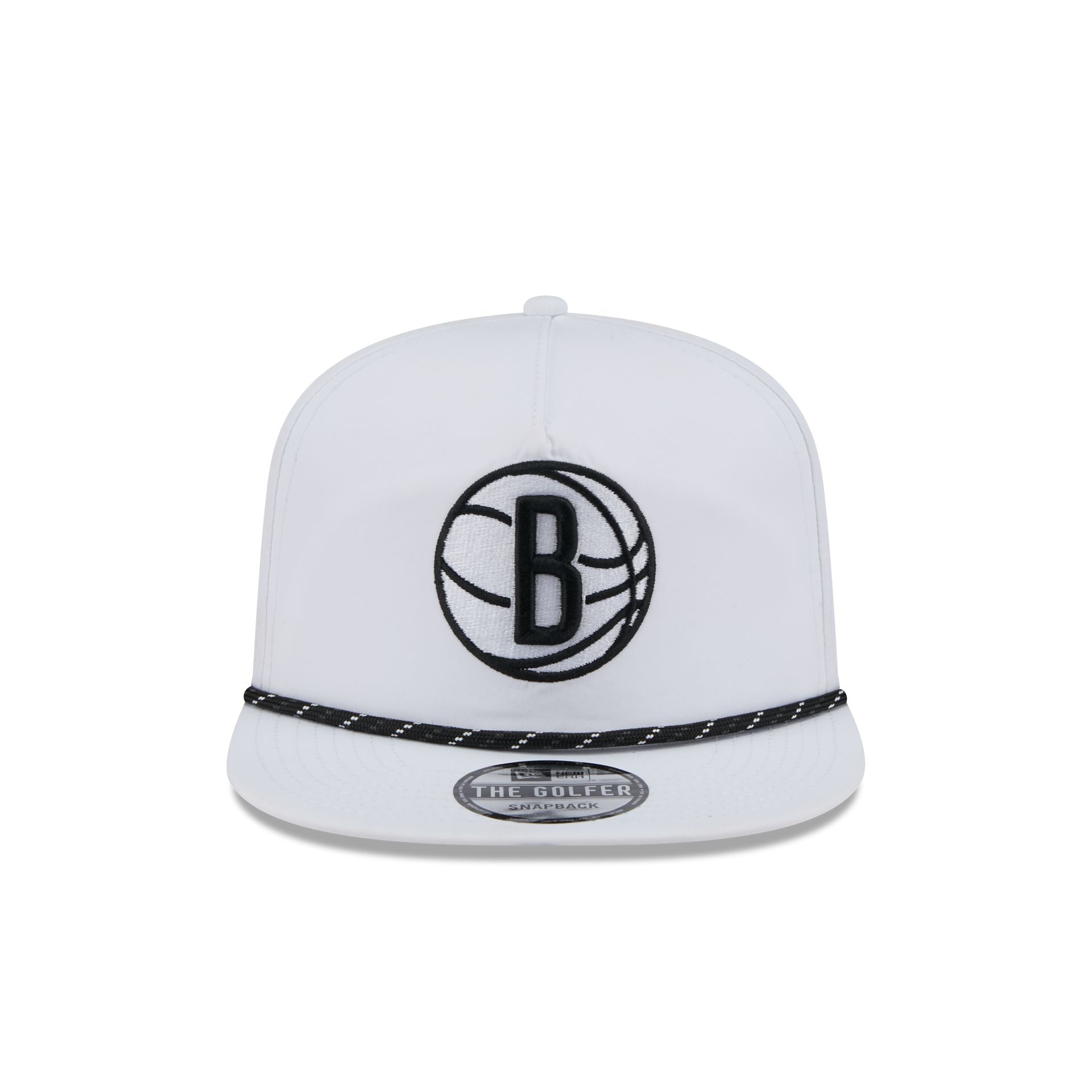 Brooklyn Nets Optic White Performance Rope Golfer Hat - Image 2