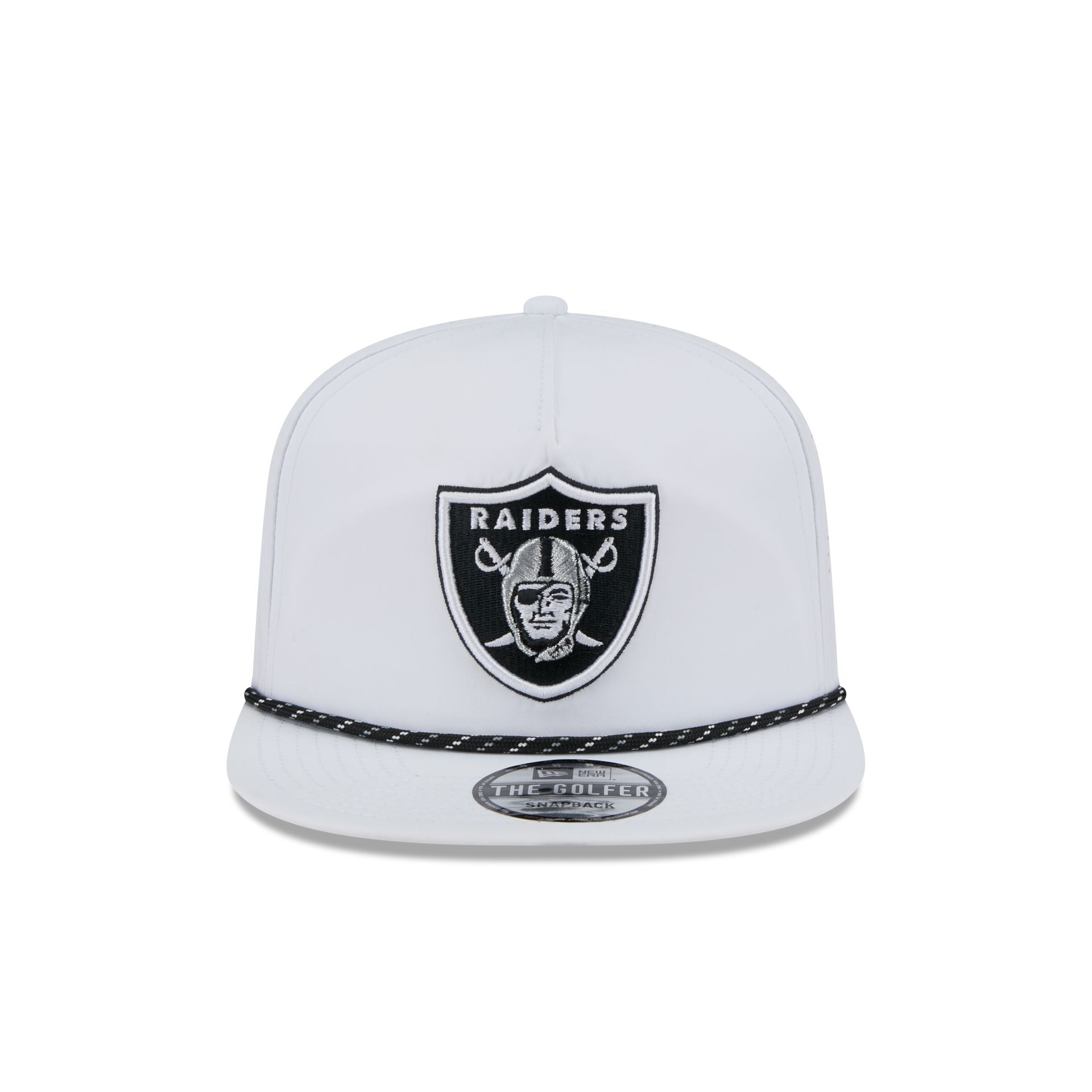Las Vegas Raiders Optic White Performance Rope Golfer Hat - Image 2