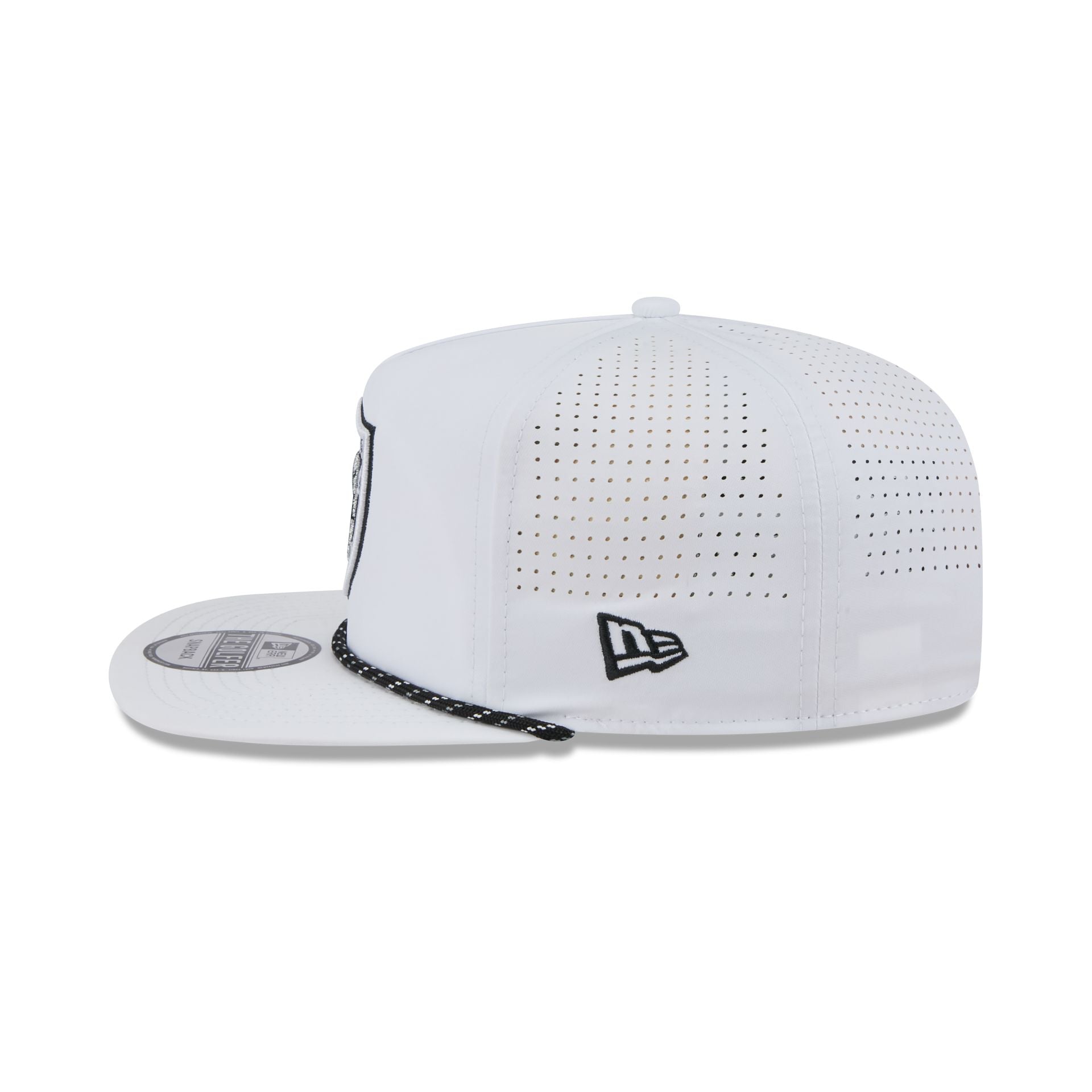 Las Vegas Raiders Optic White Performance Rope Golfer Hat - Image 4